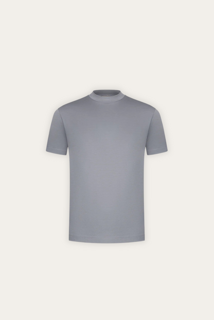 Stiligt herr T-shirt i merceriserad bomull – Dario
