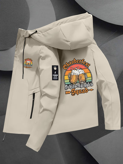 Vindjacka med huva – Markus Oktoberfest 2026