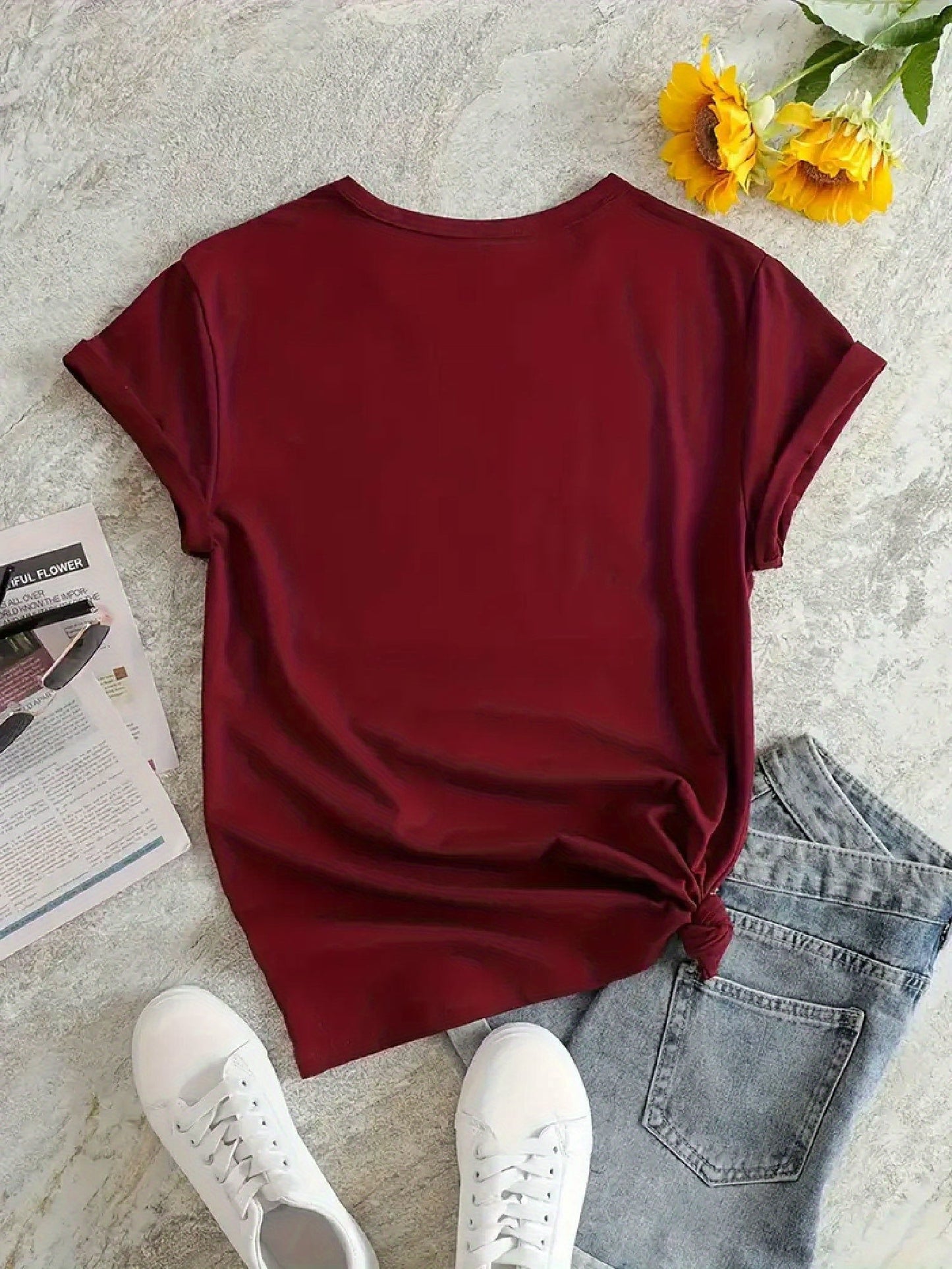 Damer Plus Size kortärmad t-shirt – Liesl Oktoberfest 2026