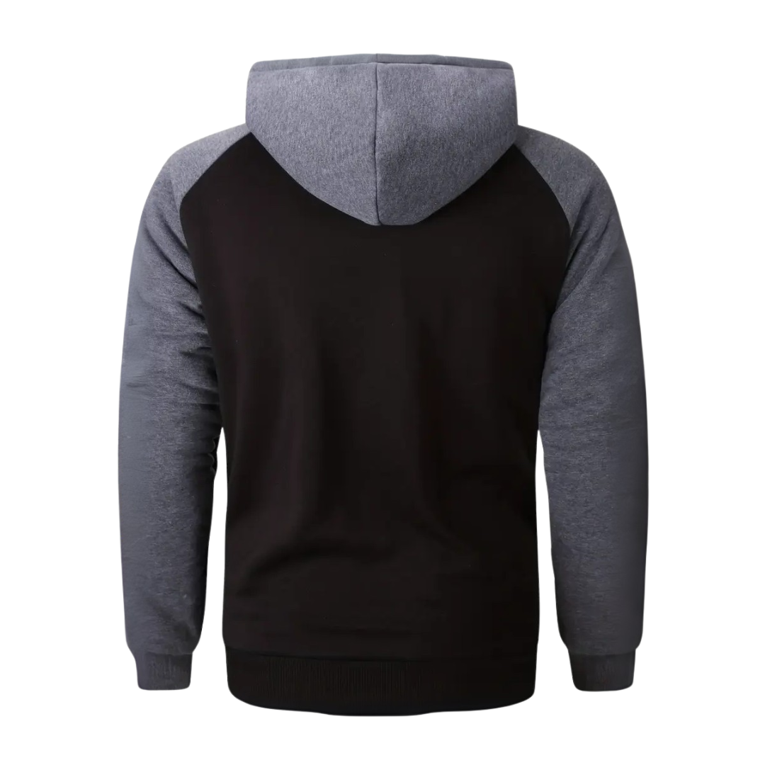 Hoodie för herr, fodrad med sherpafleece – Niels