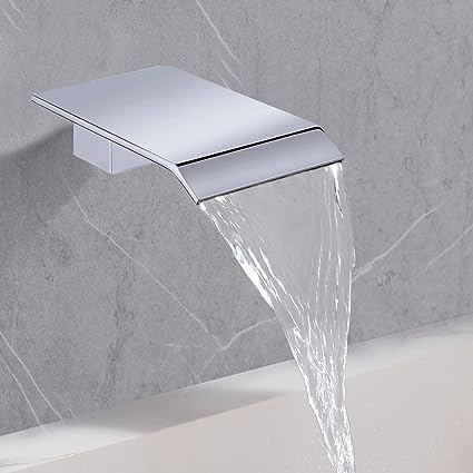 Sensor väggkran med vattenfallutlopp – Fluxis