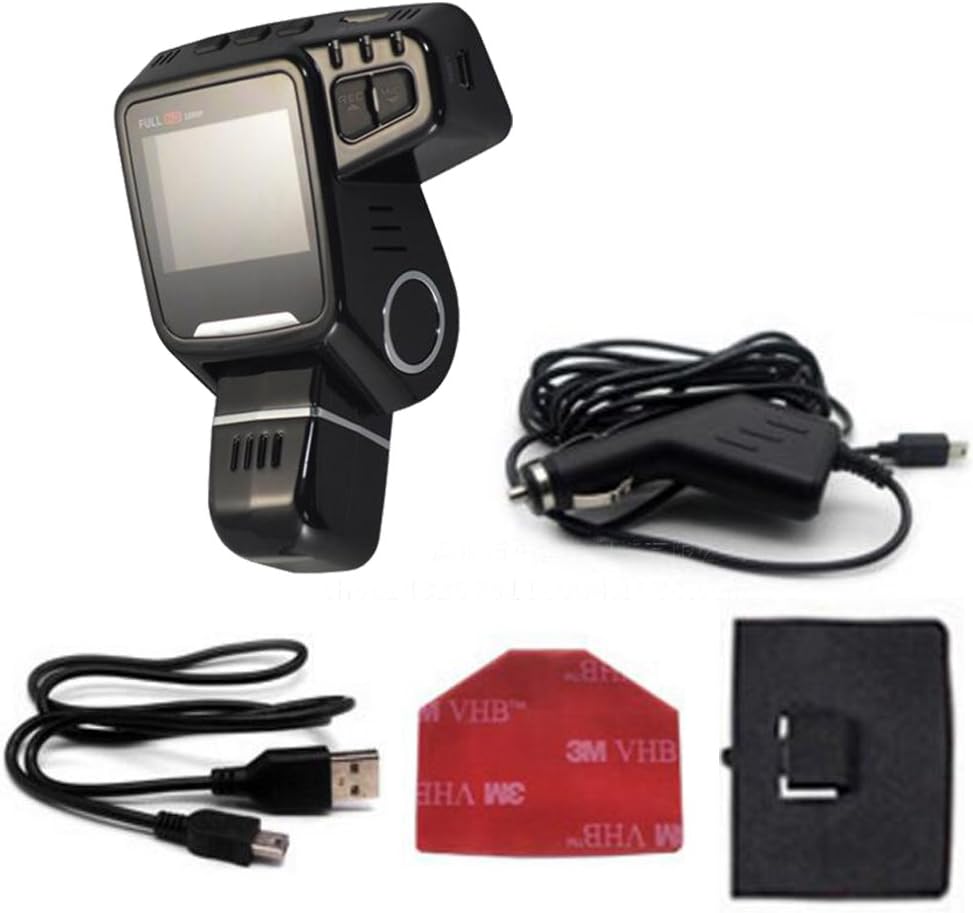 Dold Wi‑Fi-dashcam 1080p med 170° vidvinkel och G-sensor