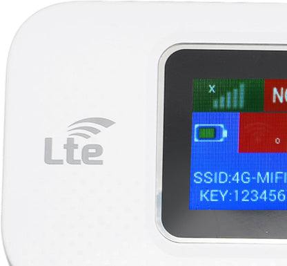 4G LTE USB Wi‑Fi-hotspotmodem med 300 Mbps hastighet och 3000 mAh batteri – Netvora