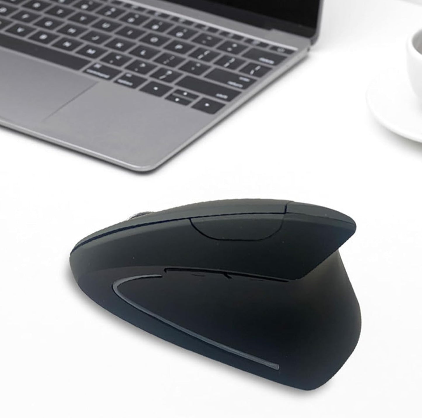 Uppladdningsbar ergonomisk vertikal trådlös mus – Elvion