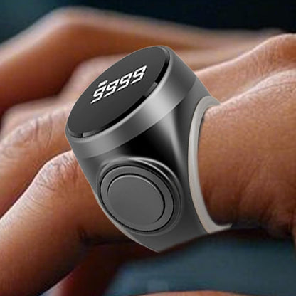 4-siffrig uppladdningsbar digital fingerräknarring (1+1 GRATIS) – Calmero