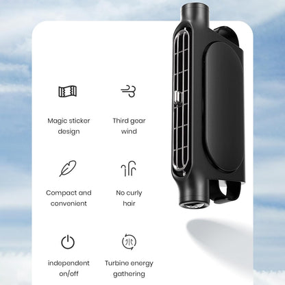 USB-bilkylfläkt med 3 hastigheter och hållare för nackstöd – AutoBreeze (1+1 GRATIS)