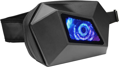 LED-crossbodyväska för motorcykel med programmerbar display – Nexora