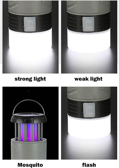 Solcellsdriven flugfälla med UV-lampa – Zynora