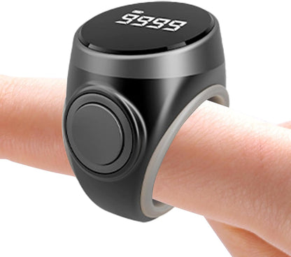 4-siffrig uppladdningsbar digital fingerräknarring (1+1 GRATIS) – Calmero