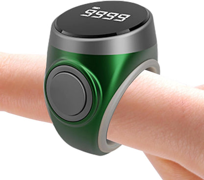 4-siffrig uppladdningsbar digital fingerräknarring (1+1 GRATIS) – Calmero