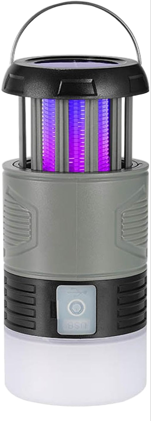 Solcellsdriven flugfälla med UV-lampa – Zynora