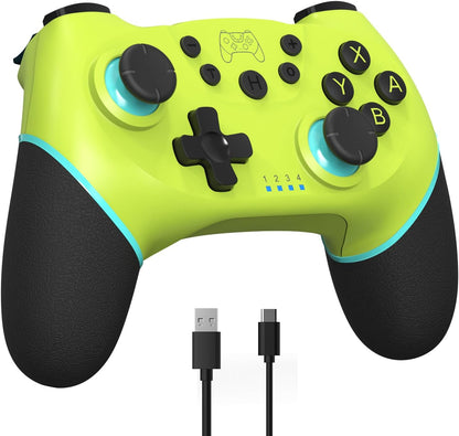 Trådlös Switch-kontroller med Hall-effektjoysticks och turbofunktion – Nexora