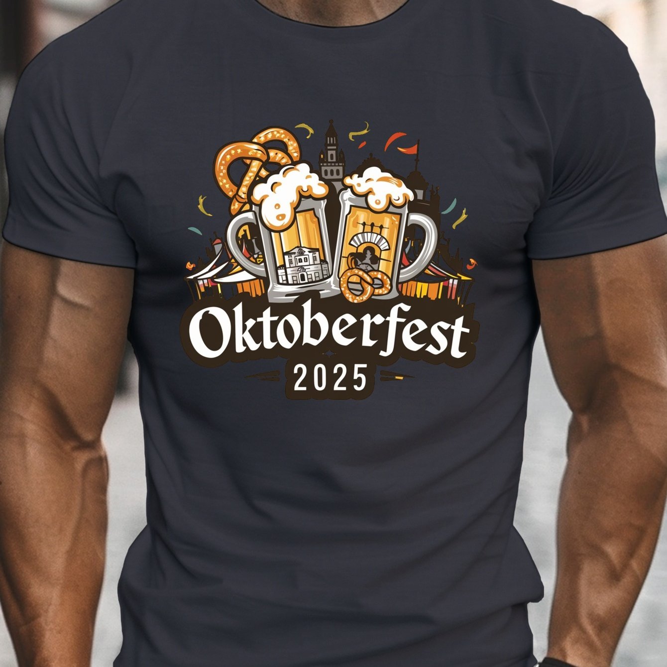 Herrar T-shirt kortärmad – Humle Oktoberfest 2026