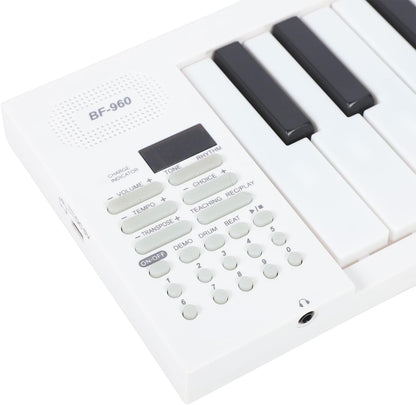 61-tangenters hopfällbart digitalpiano med inspelnings- och uppspelningsfunktion – Meliora