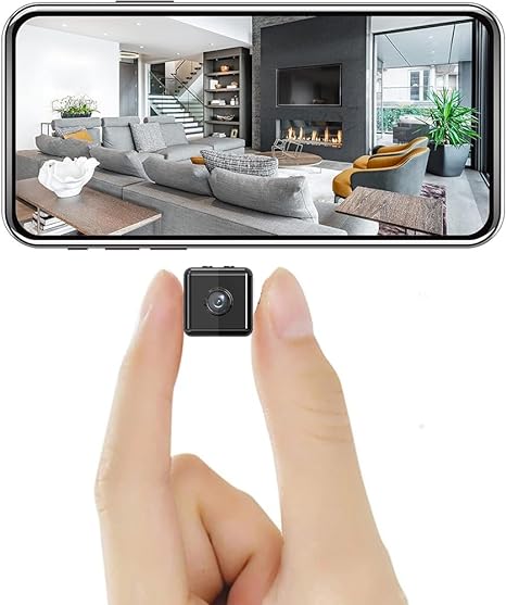 Trådlös 1080P Mini WiFi säkerhetskamera - SecureView