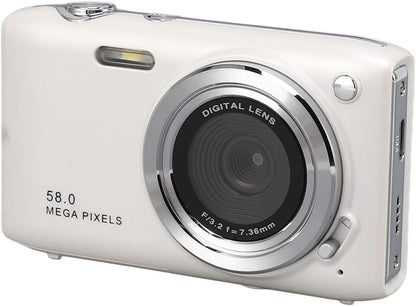 4K kompakt digitalkamera med 58 MP-bilder och 16x zoom – Lumora