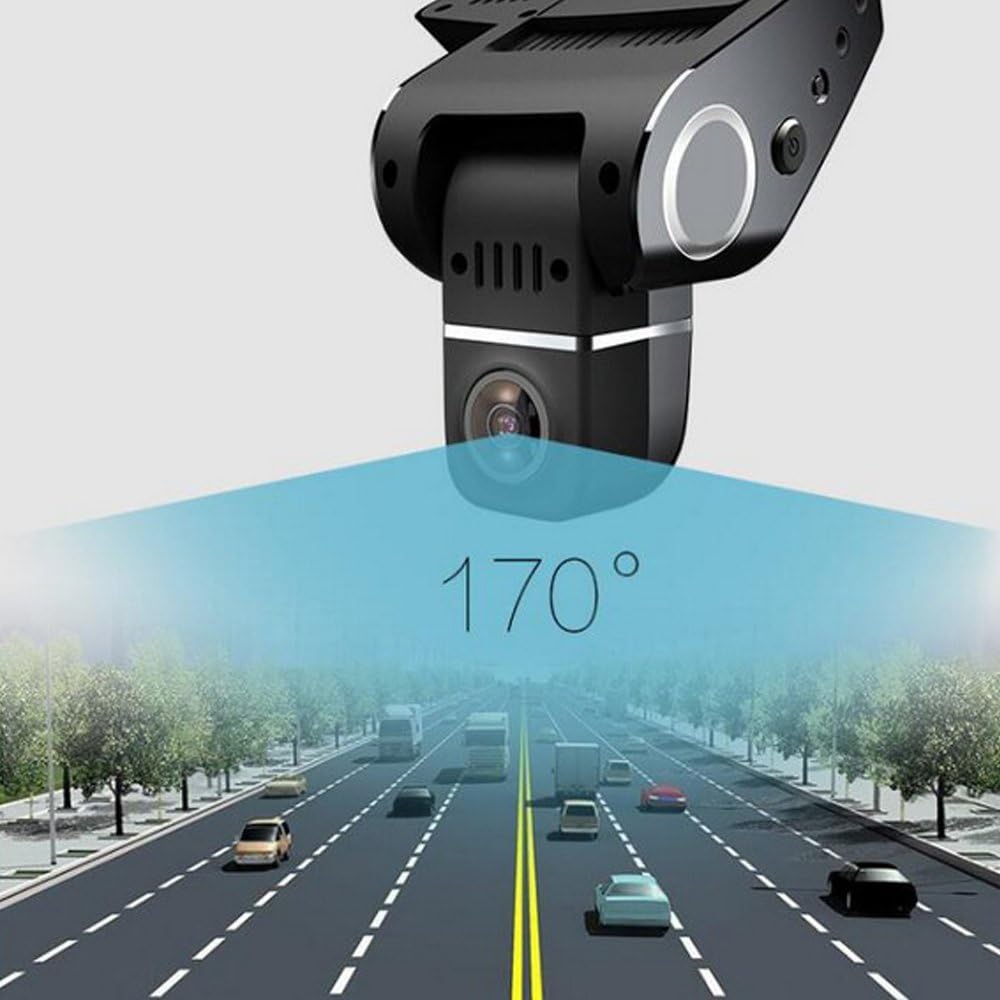 Dold Wi‑Fi-dashcam 1080p med 170° vidvinkel och G-sensor