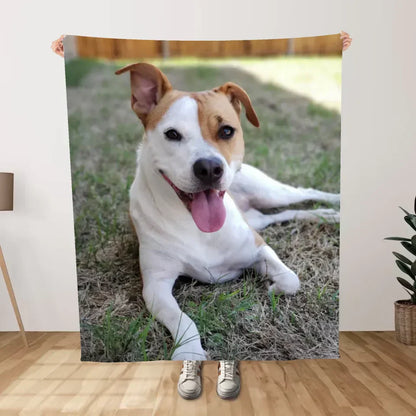 Personlig filt med eget foto