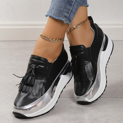 Andningsbara damsneakers med tidlös stil – Isabella