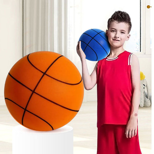 Ljudlös basketboll i PU-skum för barn – Silento