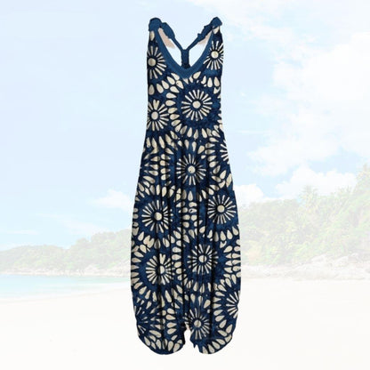 Sommardags damoverall med lös passform – Elenya