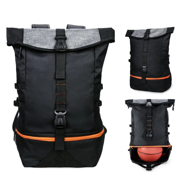 Multifunktionell 35L Ryggsäck för Sport & Resor – SportsPro