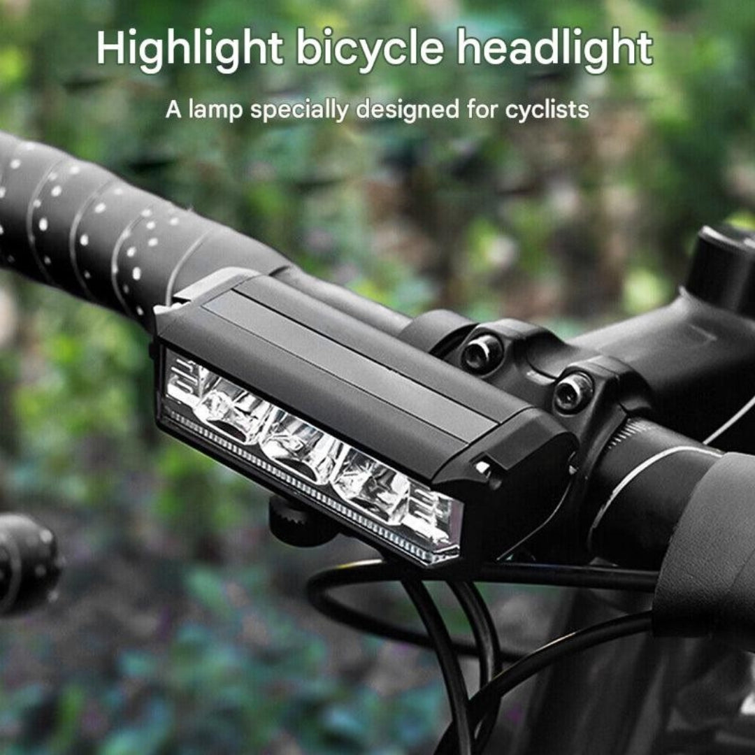 Superljus 180° cykelbelysning med integrerat batteri – Luminor