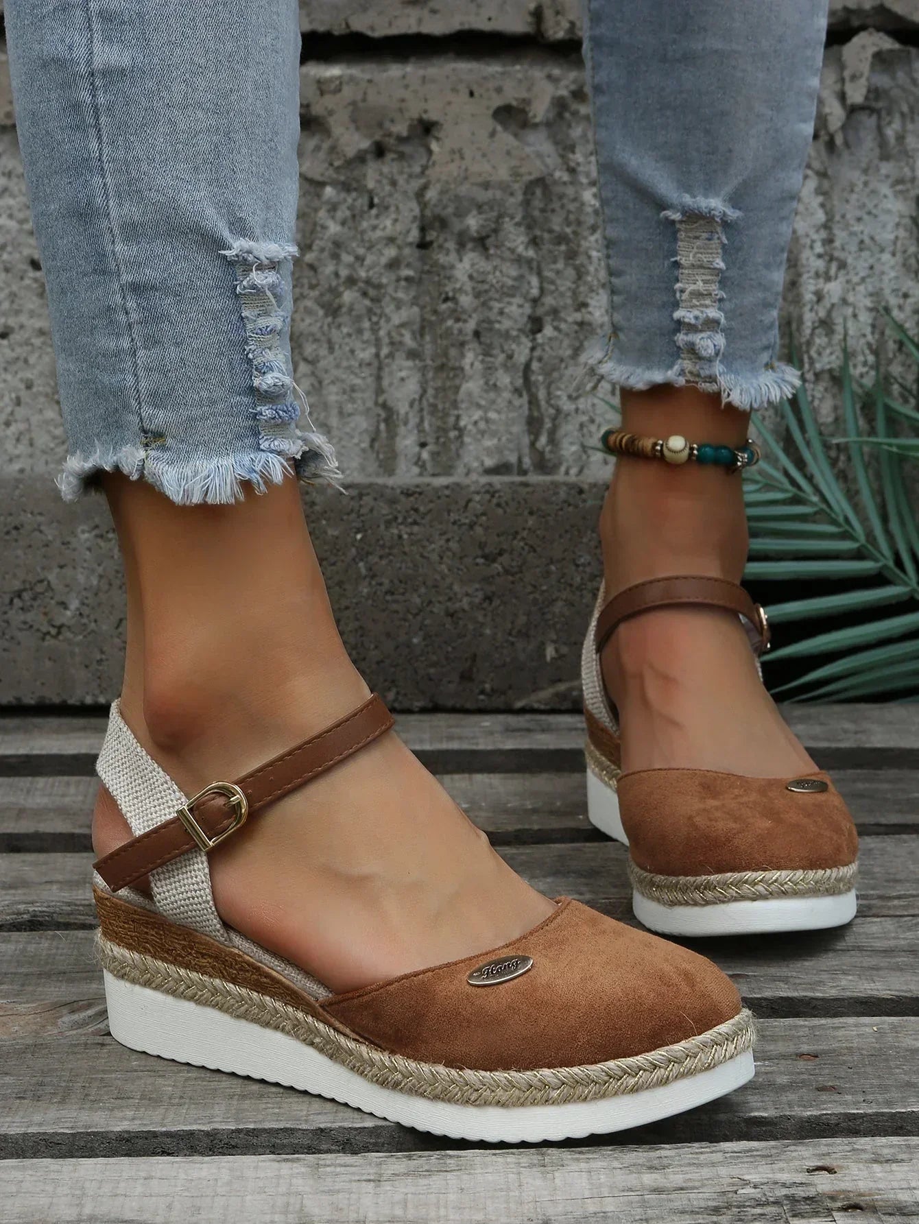 Höstiga espadriller för damer – Sofia