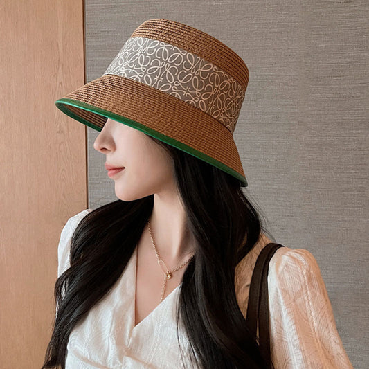 Elegant damhatt för sommaren med banddetalj – RibbonShade