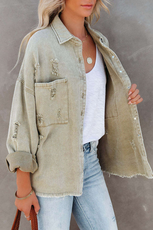 Jeansjacka med höstlig charm – Leona