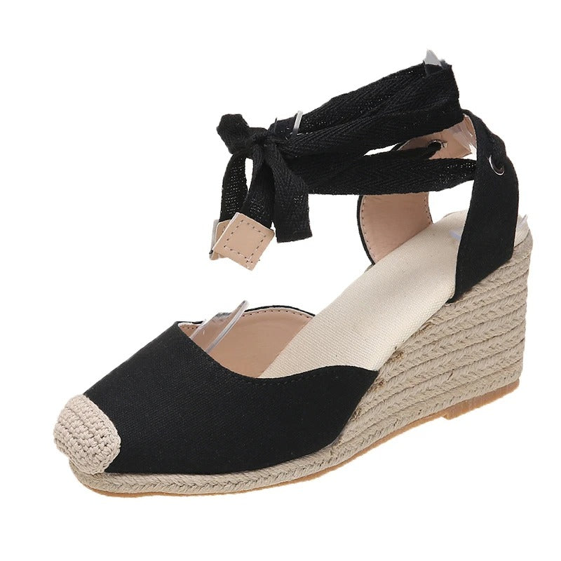 Stiliga espadrillosandaler för damer – Maribel