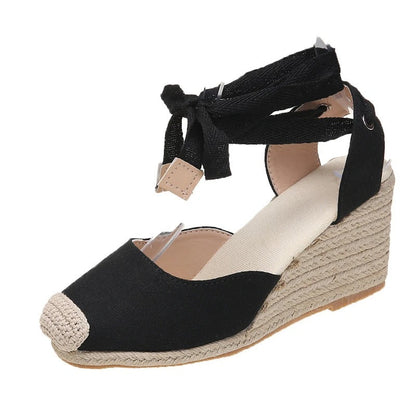 Stiliga espadrillosandaler för damer – Maribel