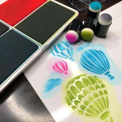 Fingerfärger-set för kreativ målarglädje - Pico