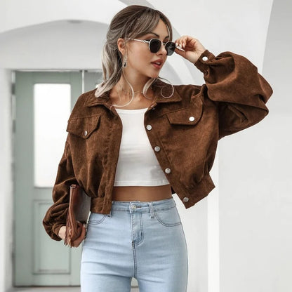 Höstlig jeansjacka med stil – Amira