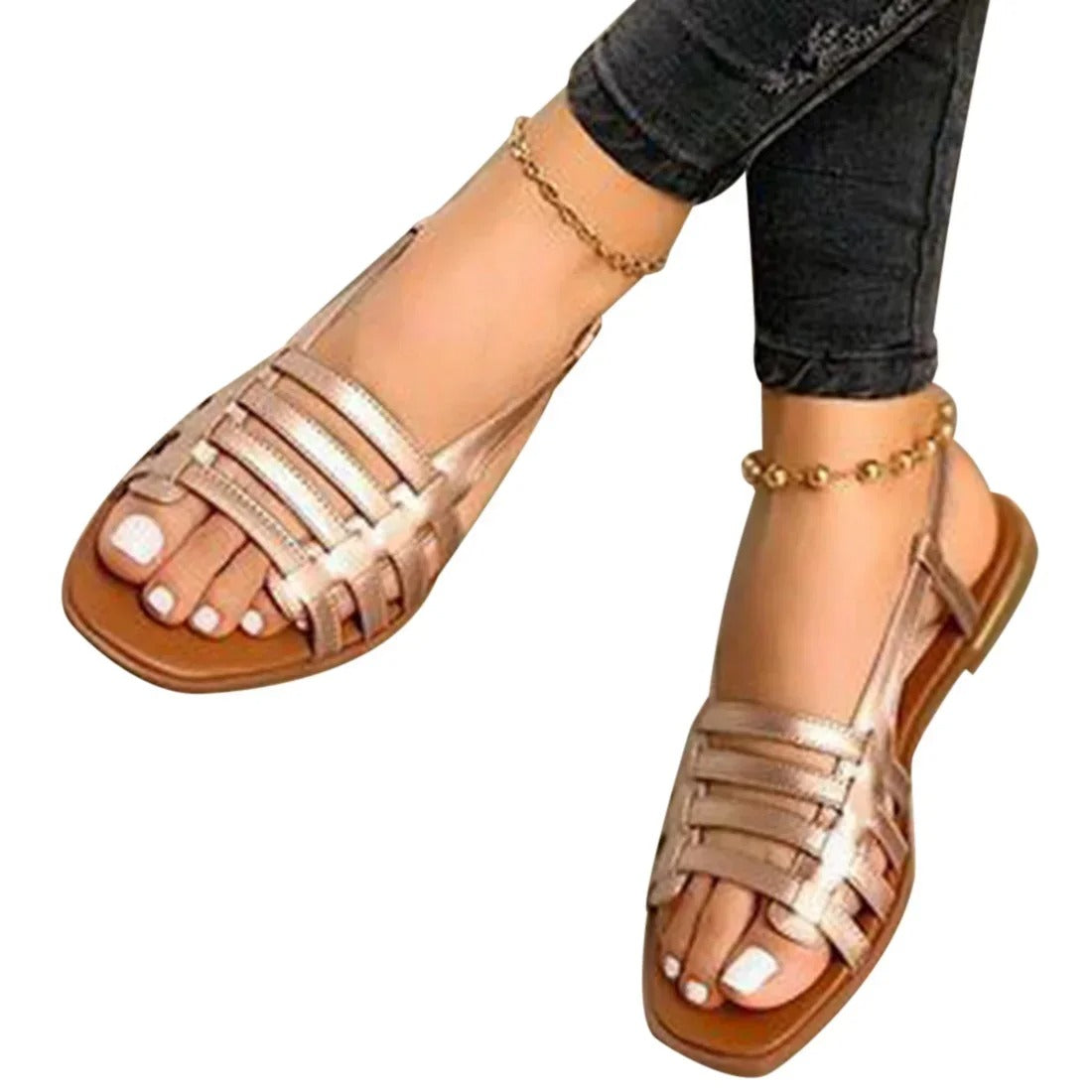Stiliga gladiatorsandaler för damer – Isadora