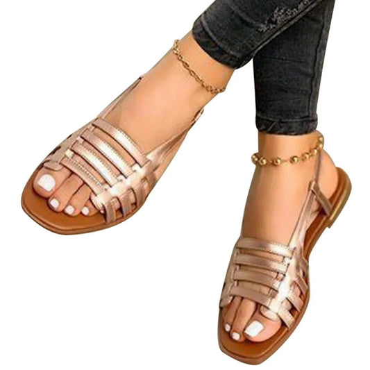 Stiliga gladiatorsandaler för damer – Isadora