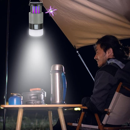 Solcellsdriven flugfälla med UV-lampa – Zynora
