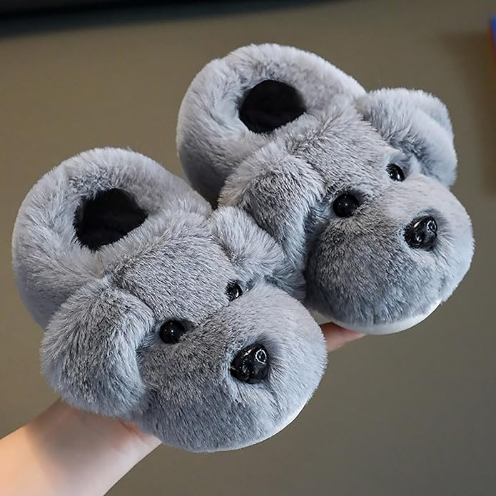 Barntofflor med valpdesign – PuppyPaws
