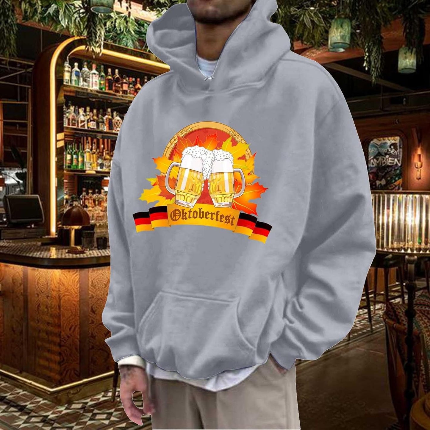 Herr – Loose Fit-hoodie – Florian Oktoberfest 2026