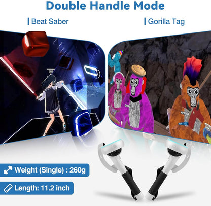 Förlängningshandtag för VR-kontroller till Meta Quest 2 – Kynaro