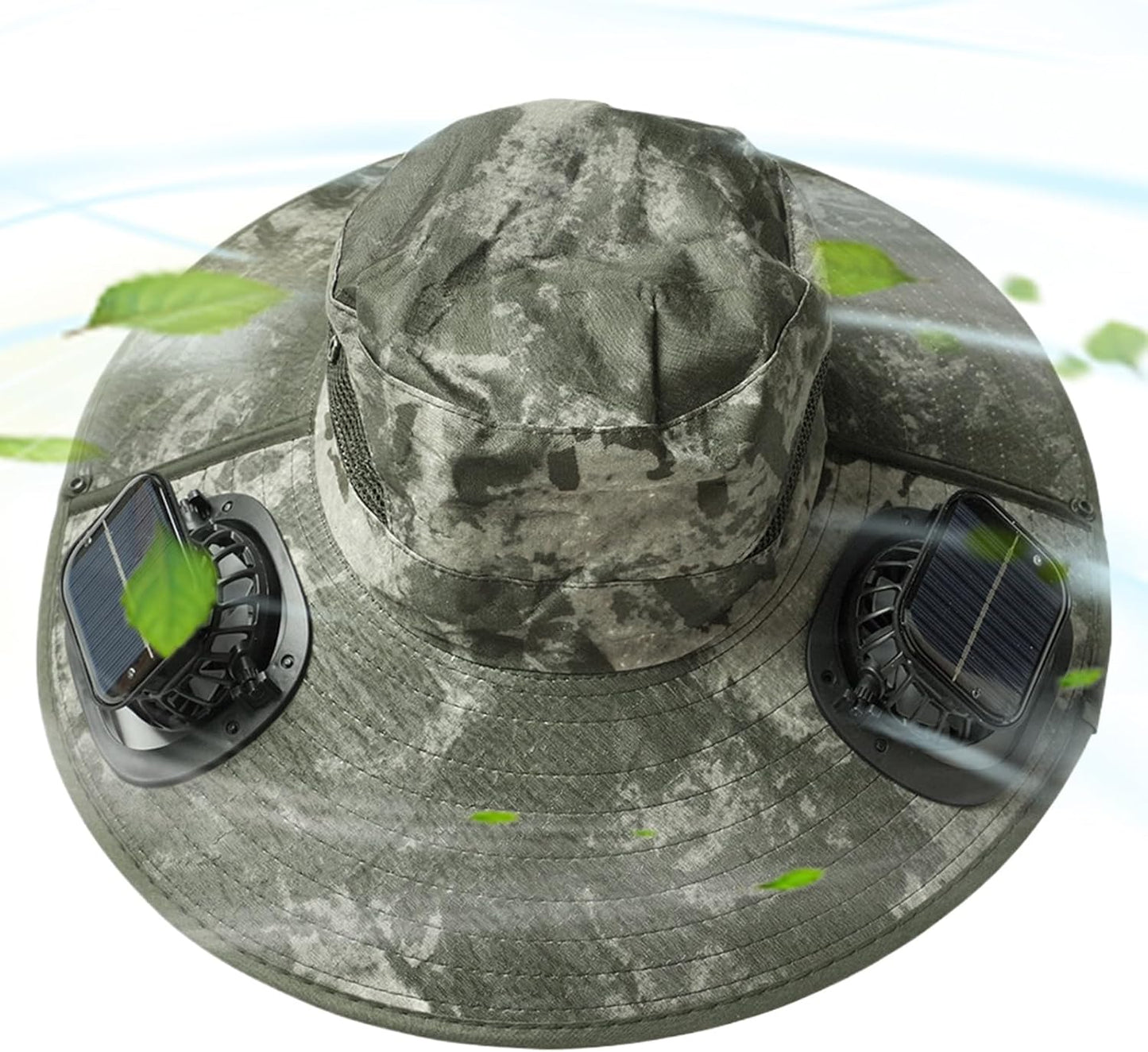 Solar-Fan-kylhatt med UV-skydd – Solvoro