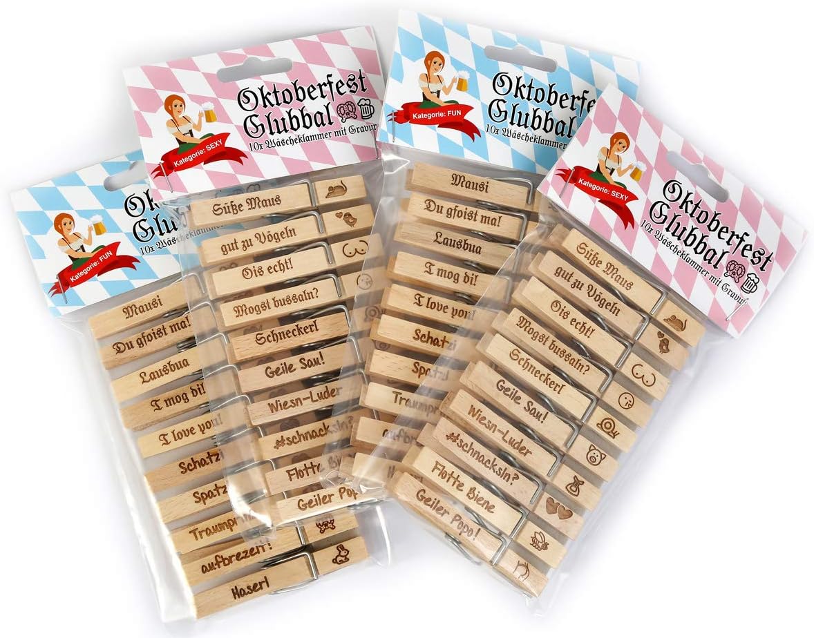 Oktoberfest Glubbal (4-pack, 10 stycken per förpackning) – GaudiGlubbal Oktoberfest 2026