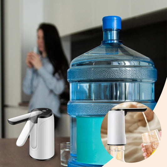 Bärbar vattendispenser, uppladdningsbar via USB – Hydravo (1+1 GRATIS)