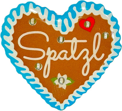 LED-pins med pepparkakshjärtor (4-pack) – HerzGaudi Oktoberfest 2026