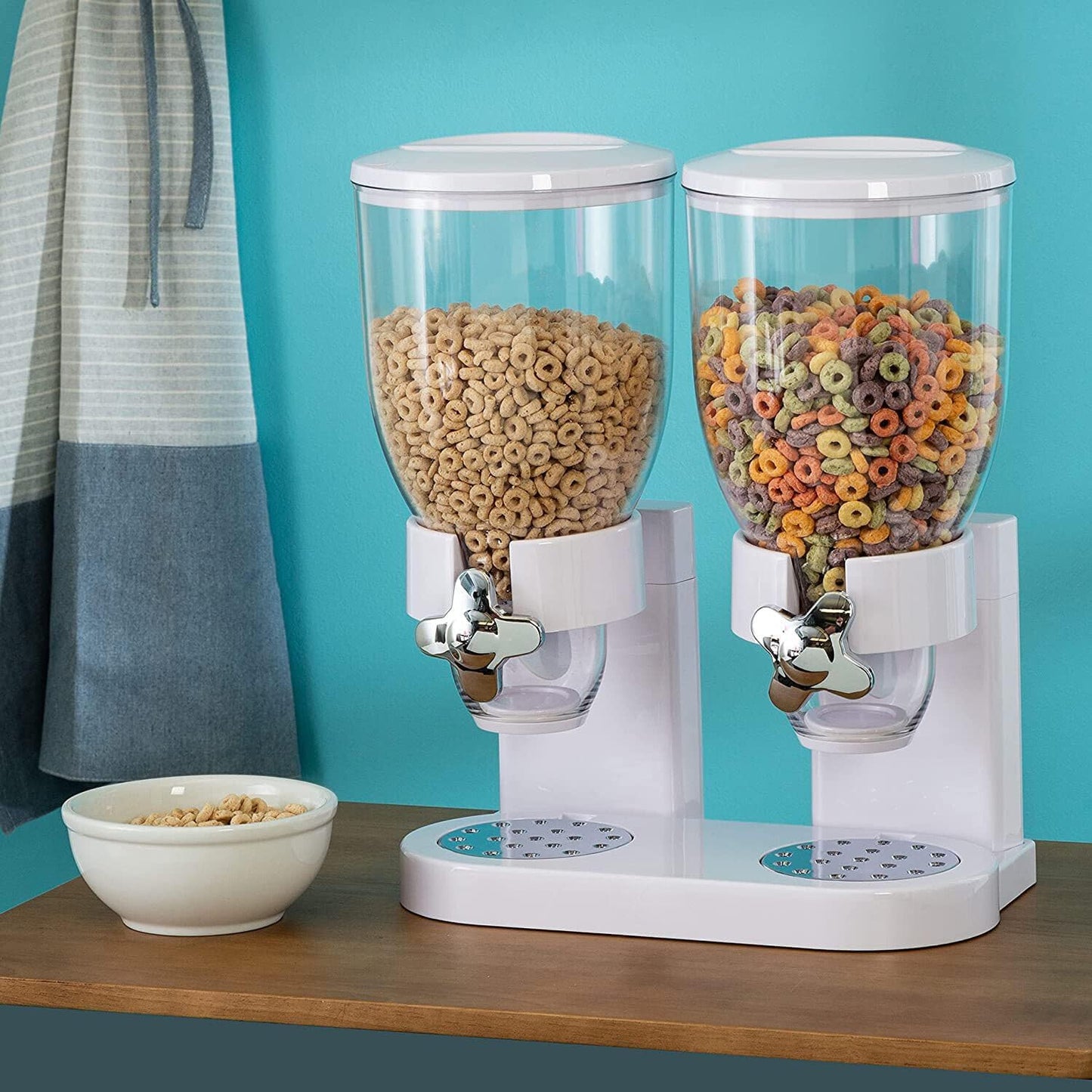 Dubbel spannmålsdispenser – PortionMate