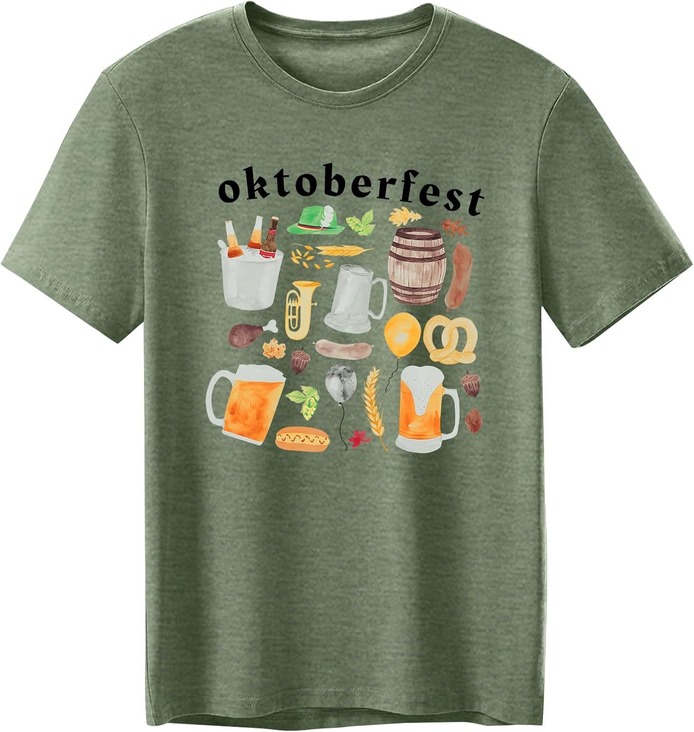 Herr T-shirt med tryck – Markus Oktoberfest 2026