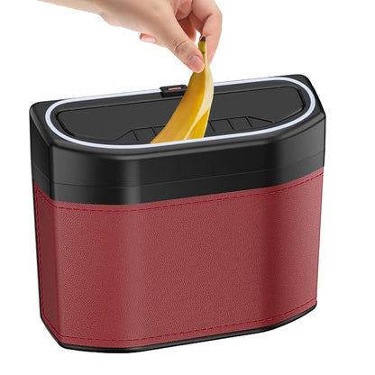 Lukttät bilsoptunna med touch-ljus – Lurevo