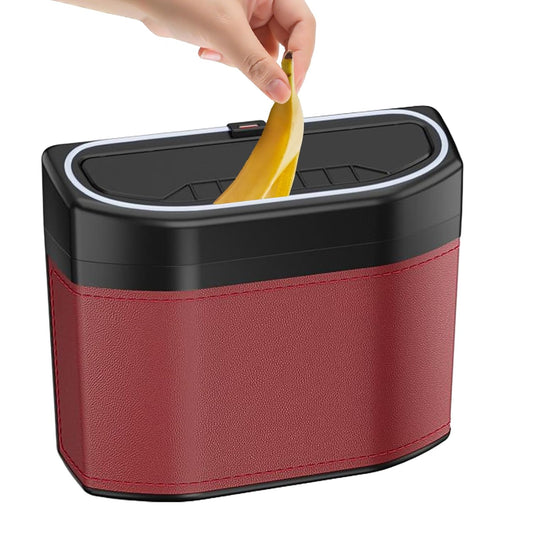 Lukttät bilsoptunna med touch-ljus – Lurevo