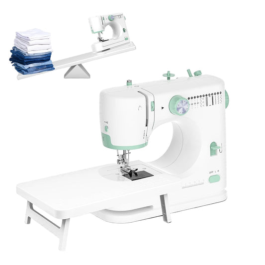 Bärbar symaskin med 12 sömmar och förlängningsbord – StitchPro