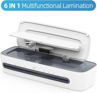 A3 skrivbordslaminatorset med varma och kalla lägen samt 6-i-1-funktioner – Lexaro